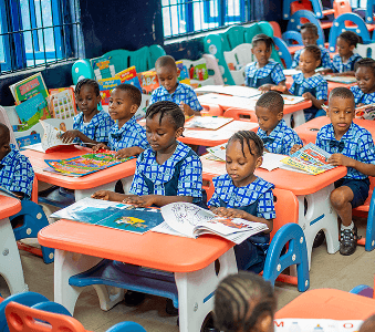 Happy Pupil in Brother Pius School